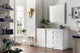James Martin 825-V60S-BW-3CAR 60" Single Vanity w/ 3 CM Carrara Marble Top