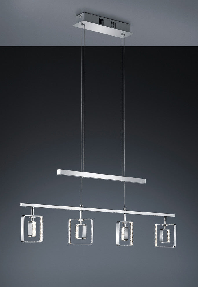 Tivoli LED Pendant Light, Chrome