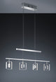 Tivoli LED Pendant Light, Chrome