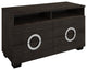 27" Refined Grey High Gloss TV Entertainment Unit