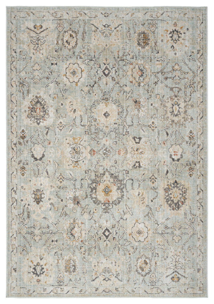 Nourison Oushak Home 6' x 9' Mint Vintage Indoor Rug