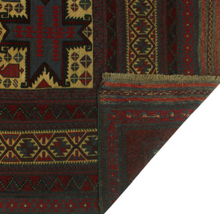 Semi Antique Rayan Beige/Burgundy Rug, 6'5x8'9