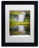 Philippe Sainte-Laudy 'The Reflection of Skogafoss' Matted Framed Art