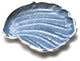 Conchiglia Tray Sky Blue Silver