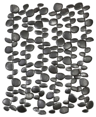 Uttermost 04144 34 Inch x 40 Inch Skipping Stones Iron - Charcoal