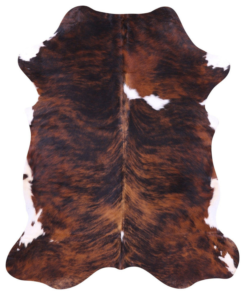 Brindle Natural Cowhide Rug 6' 5" X 5' 5" C1865