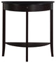 HomeRoots 12" x 30.75" x 32" Cherry Solid Wood Finish Accent Table