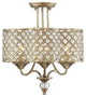 Savoy 6-2402-3-98, Regis 3 Light Semi-flush