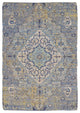 KAS Morris 2232 Blue/Yellow Gramercy Area Rug, 7'6"x9'6"