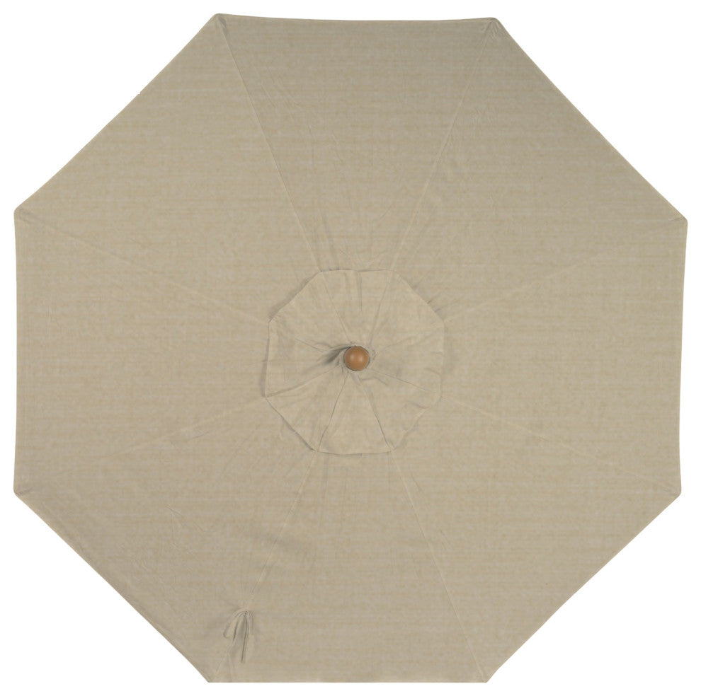 9' Round Universal Sunbrella Replacement Canopy, Antique Beige