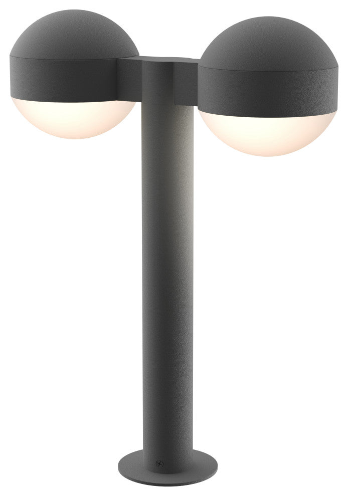 Sonneman 7306.DC.DL-WL REALS 2 Light 18" Tall Integrated LED - Textured Gray