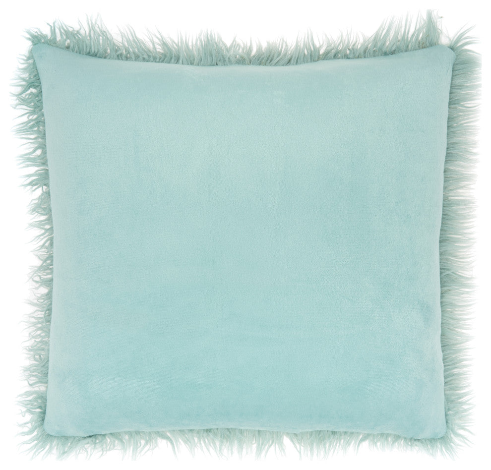 Mina Victory BJ101 Throw Pillow, Celadon, 20" x 20"