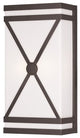 Livex Lighting 2 Light Bronze Wall Sconce - 9415-07
