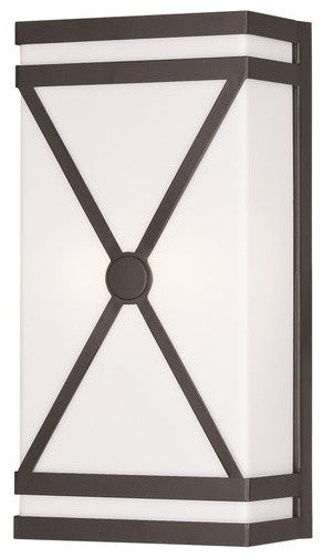 Livex Lighting 2 Light Bronze Wall Sconce - 9415-07