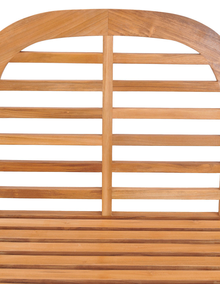 Teak Wood Lutyens Outdoor Triple Bench