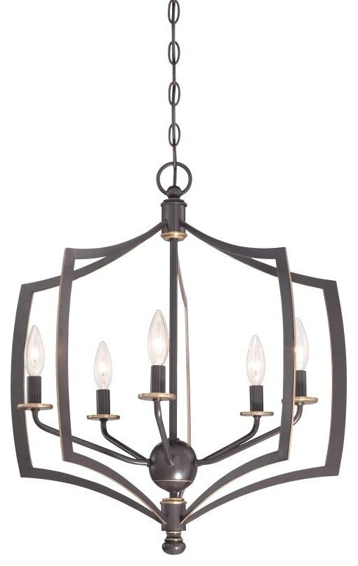 Minka-Lavery Middletown Five Light Chandelier 4375-579
