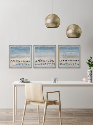 Take the Plunge Triptych, 3-Piece Set, 12x12 Panels