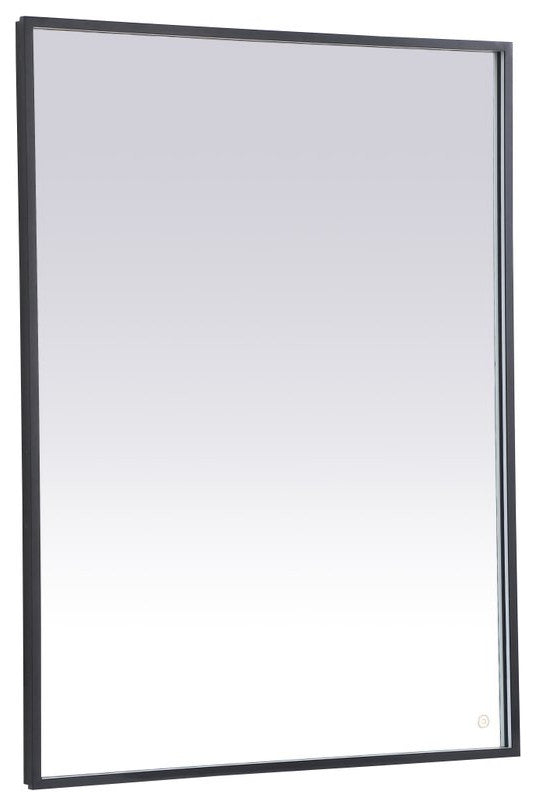Modern Black Led Mirror