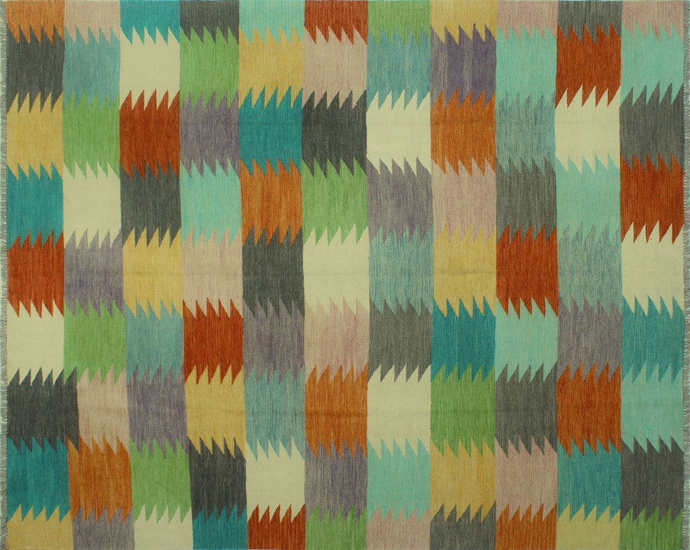 Winchester Kilim Amairani Ivory/Gray Rug, 8'3x9'11