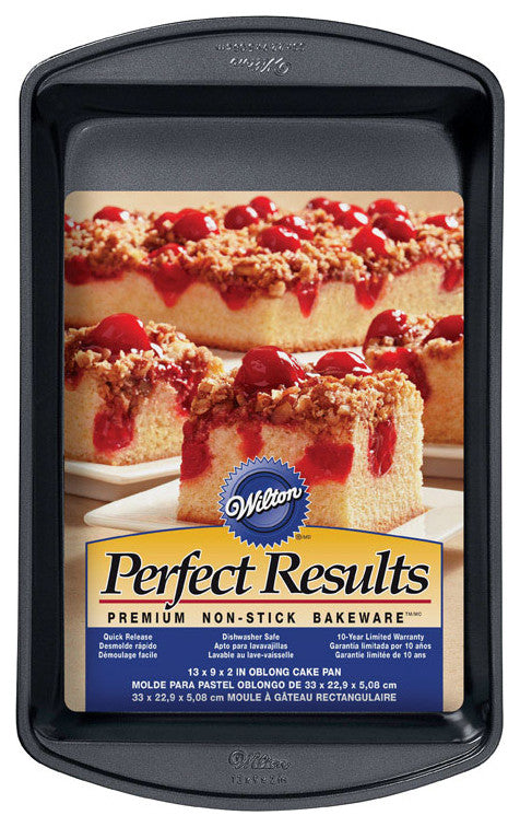 Wilton 2105-6060 Premium Cake Pan, Grey, 13" x 9"