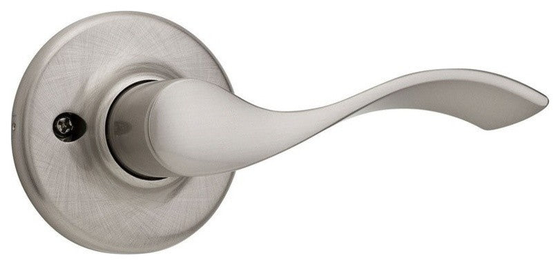 KwiksetÂ® 92001-525 Balboa Non-Handed Hall/Closet Lever, Satin Nickel