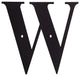 Decorative Letter, Large, W