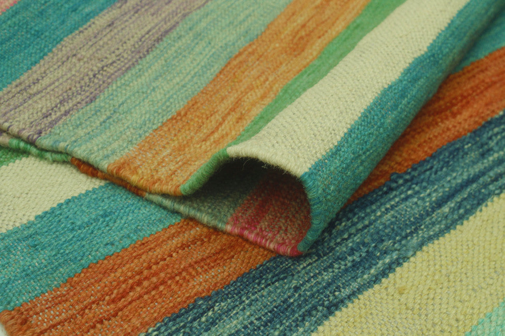 Winchester Kilim Stuart Rust/Orange Rug, 4'0x6'2