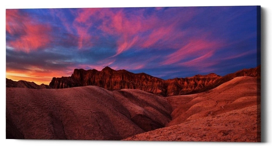 Epic Graffiti "Golden Canyon Sunset" Giclee Canvas Wall Art, 30"x60"
