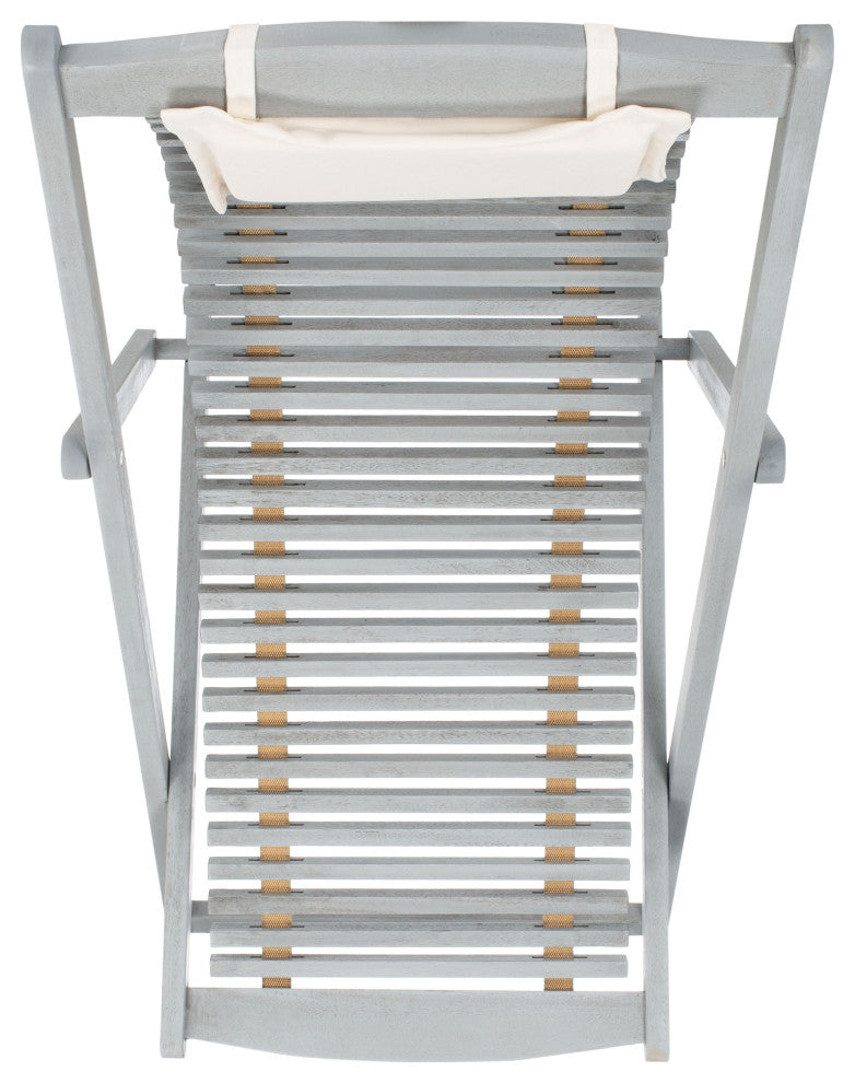 Safavieh Rendi Relax Chair With Pillow, Grey/Beige