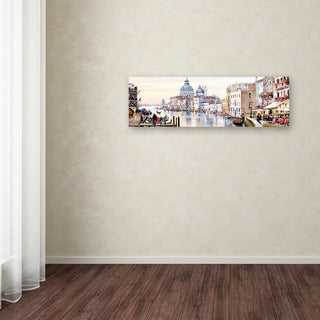The Macneil Studio 'Waterway' Canvas Art, 19"x6"