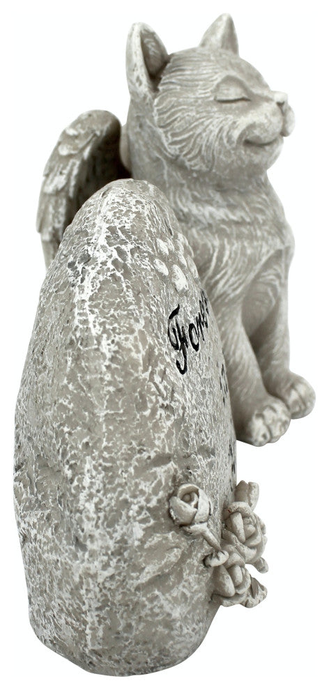 Forever in our Hearts Cat Statue