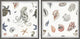 Sea Animals Diptych, 2-Piece Set, 18x18 Panels