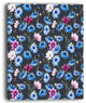 "Multi-Color Corn Flowers" Canvas Print", 12"x20"