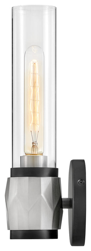 Hinkley Ellison Medium Single Light Vanity, Black