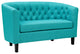 Prospect 2 Piece Upholstered Fabric Loveseat And Armchair Set