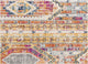 5'x7' Gold and Ivory Southwestern Area Rug