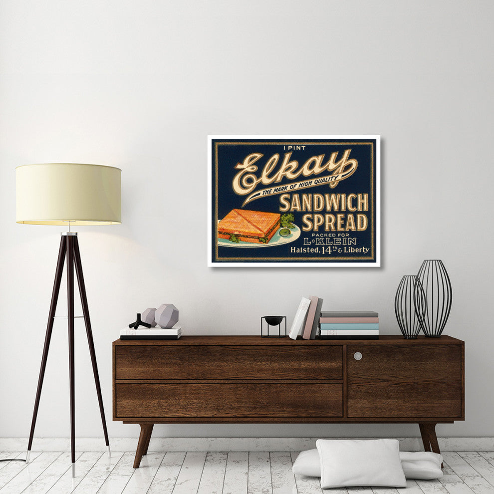 "Elkay Sandwich Spread" Digital Paper Print by Retrolabel, 42"x32"