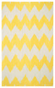 Capel Genevieve Gorder Insignia Yellow 3626_100 Flat Woven Rugs - 7' X 9' Rectan