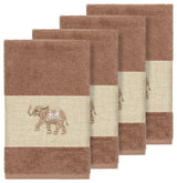 Quinn 4 Piece Embellished Hand Towel Set