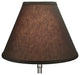 Fenchel Shades, 5"x12"x9" Spider Attachment Empire Lamp Shade, Linen Coffee