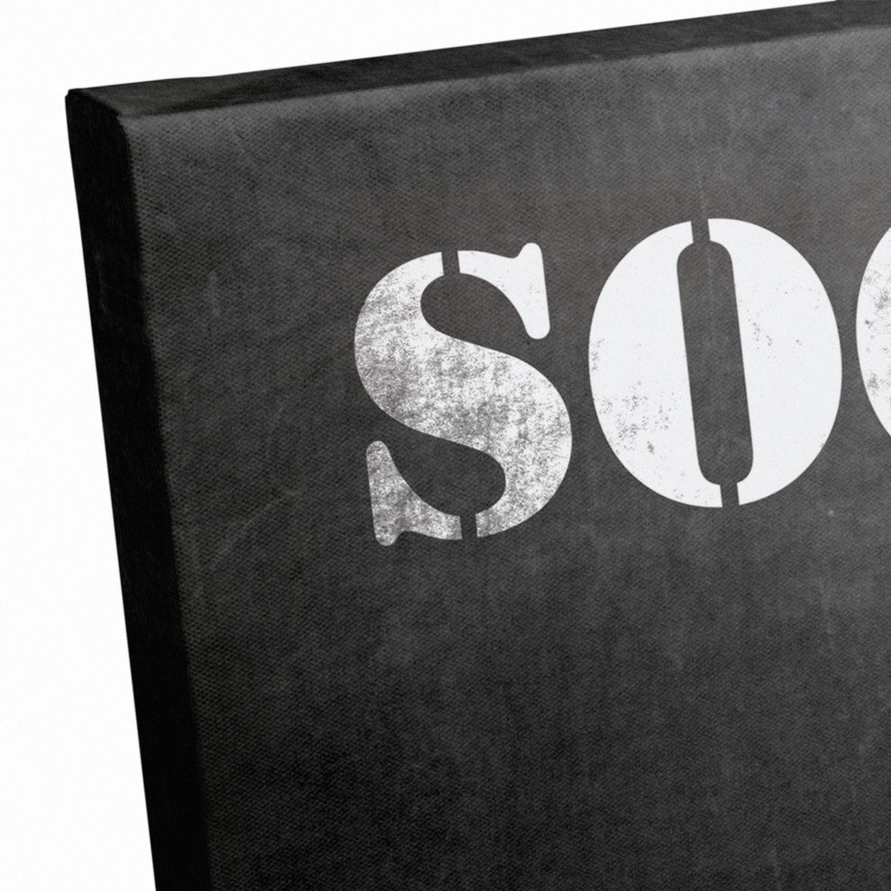 Soccer Plays 16x16 Canvas Wall Art