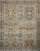 Olive Charcoal Layla Printed Area Rug by Loloi II, 3'-6"x5'-6"