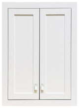 Madison 24" W x 33" H x 8" D Bath Storage Wall Cabinet, Pure White