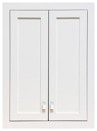 Madison 24" W x 33" H x 8" D Bath Storage Wall Cabinet, Pure White