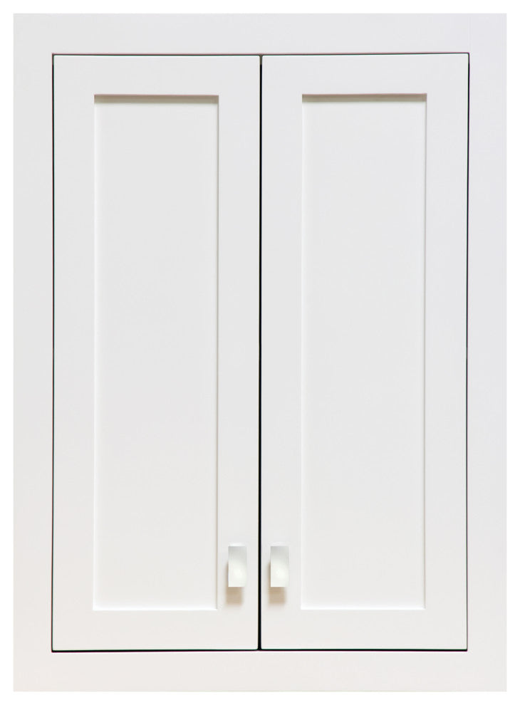 Madison 24" W x 33" H x 8" D Bath Storage Wall Cabinet, Pure White