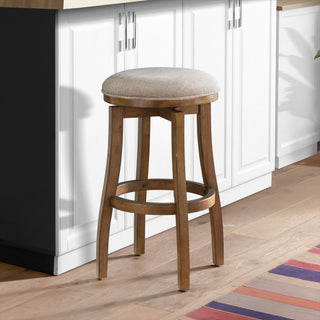 Ellie Bar Stool, Brown, Bar Height