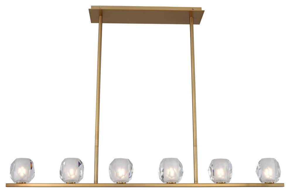 Stella 6x13" 6-Light Transitional Island-Light by Kalco