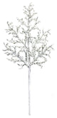 Glittered Twig Branch, Set of 12