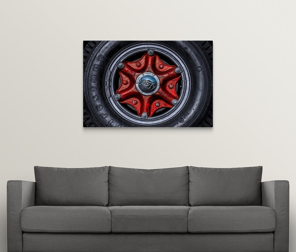 "Mack" Wrapped Canvas Art Print, 48"x32"x1.5"