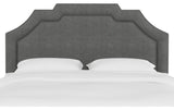King Headboard, Zuma Charcoal
